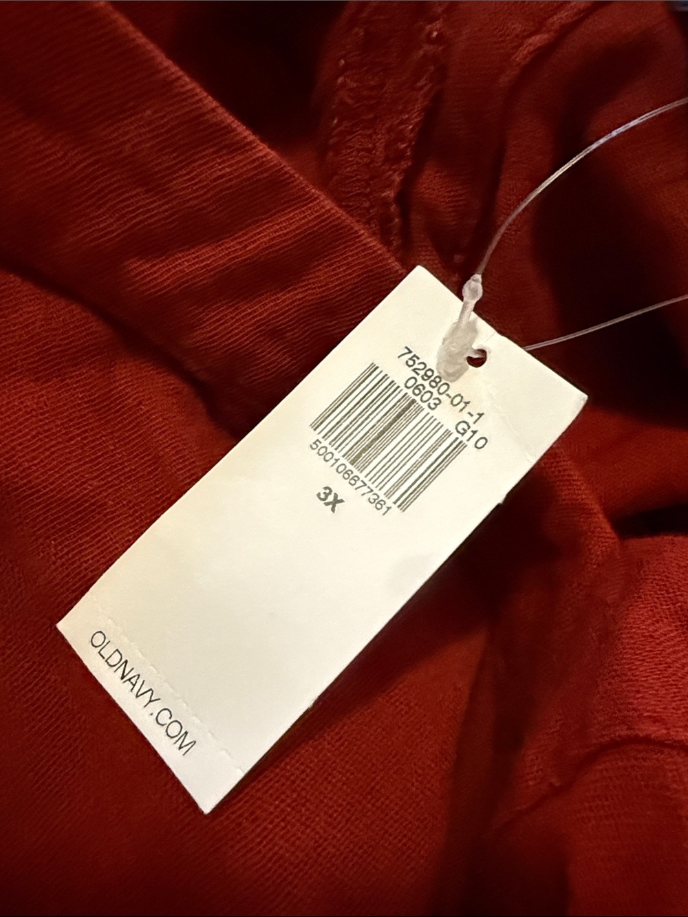 Old Navy Women’s 3X V-Neck Tiered Dress NWT - Picture 7 of 9